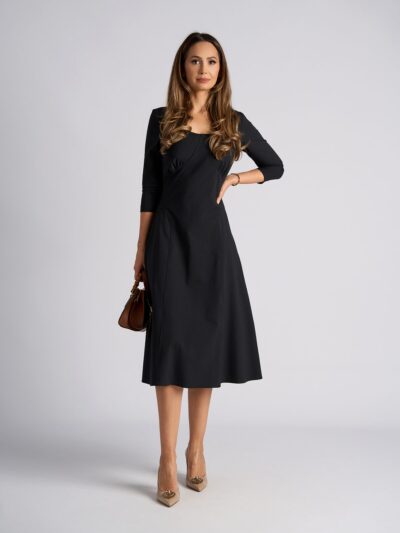 Rochie Office Luiza Bleumarin