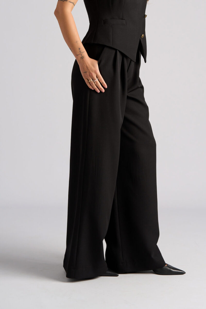 Pantalon Andreea Negru - imagine 3