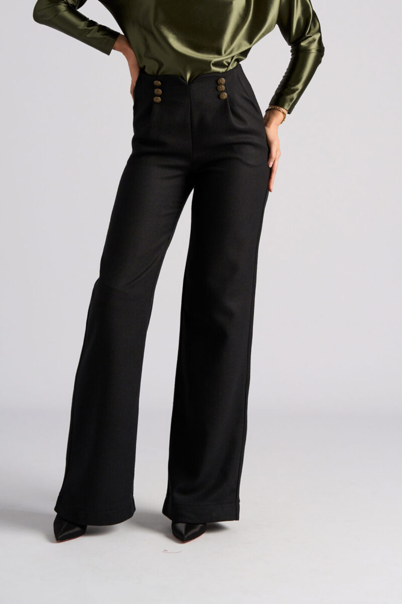 Pantalon Ana Negru - imagine 2