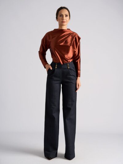 Pantalon Ana Bleumarin