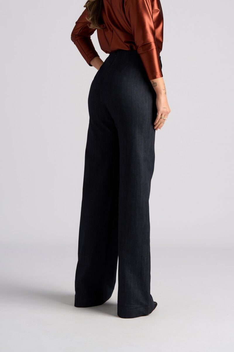 Pantalon Ana Bleumarin - imagine 3