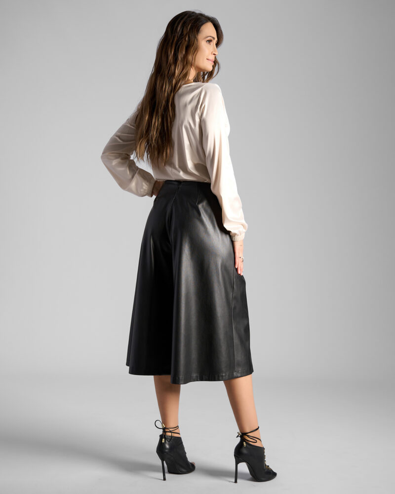 Bluza Cu Decolteu Căzut Ivoire - imagine 2